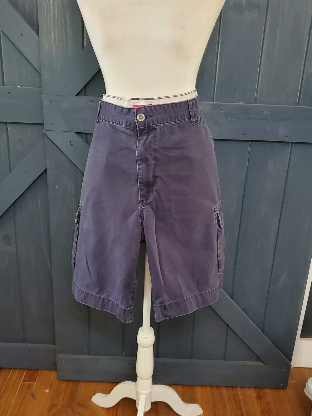 Merona Men's Dark Blue Cargo Shorts